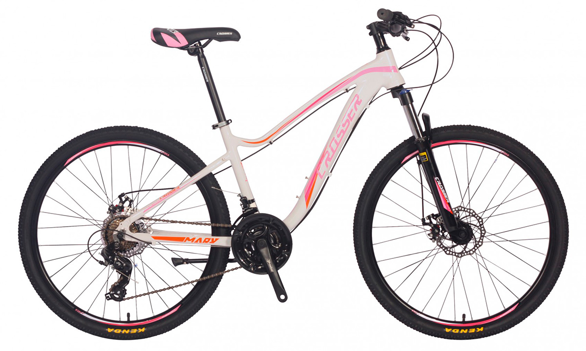 Фотографія Велосипед Crosser Mary 26" розмір S рама 15 2021 white